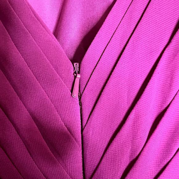 JJ'S House A-line Dress Women Sz 10 Orchid V-Neck Bridesmaid Party Prom NEW - Picture 10 of 13